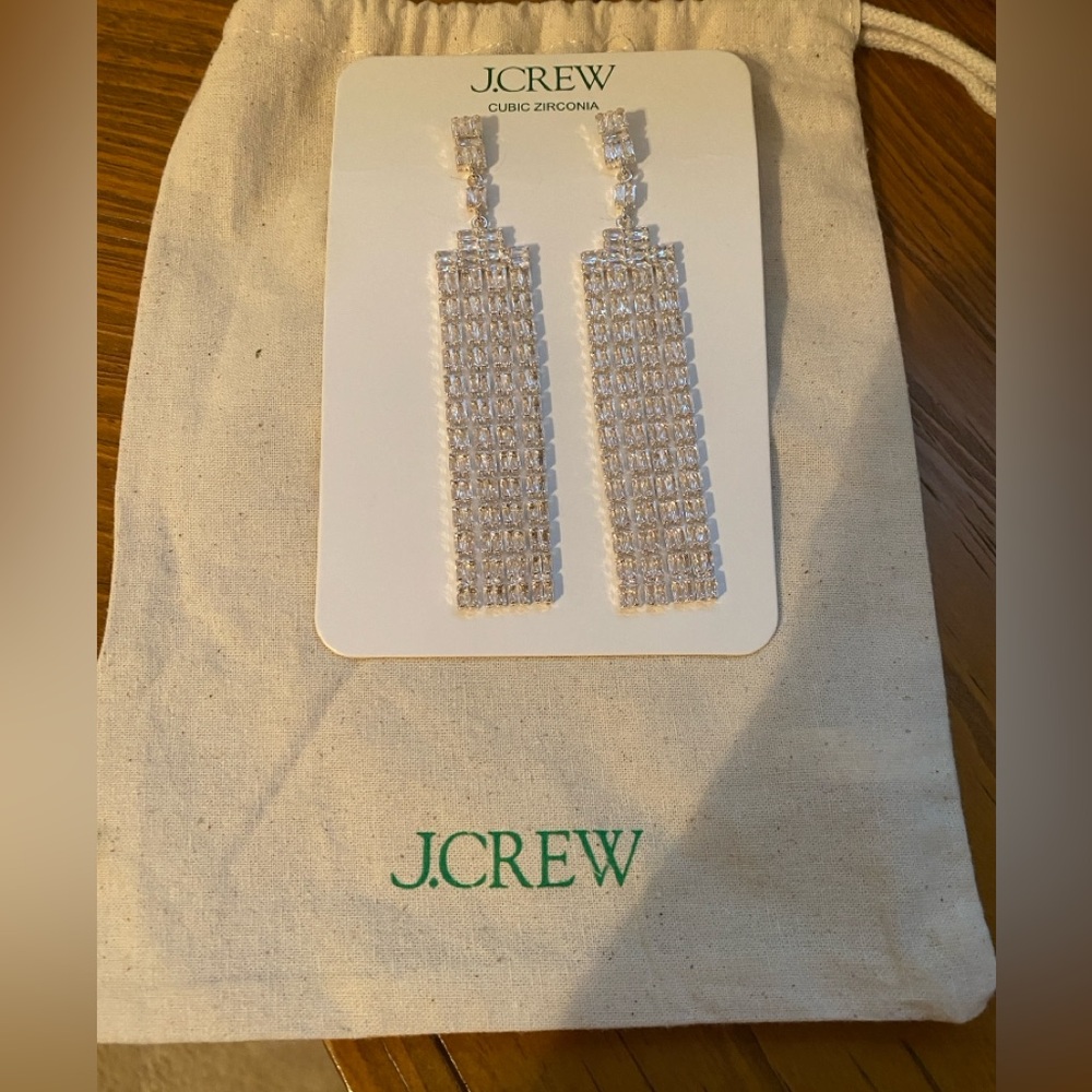JCREW Cubic Zirconia earnings. NWT